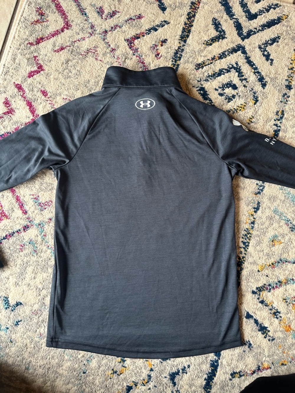 Under Armour Boy’s Long-Sleeve 1/4 Zip Performance Top - Picture 4 of 5